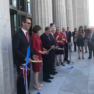 Attorney General, Alabama senators lead ribbon cutting for new U.S. courthouse in Mobile AL