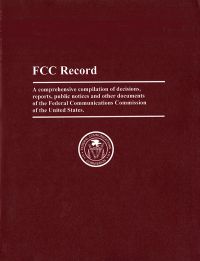 Vol. 32 #13; Federal Communications Commission Record