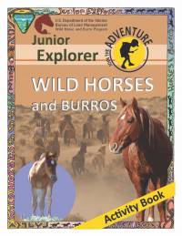 Junior Explorer Wild Horses and Burros Activity Book