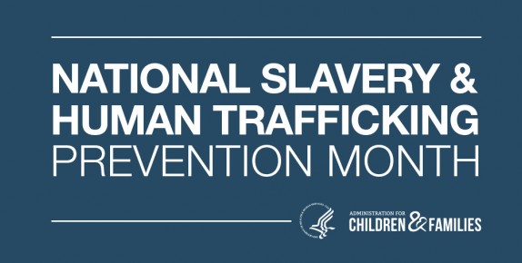 National Slavery & Human Trafficking Prevention Month