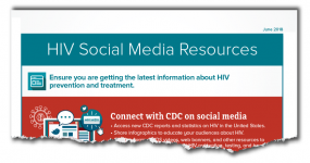 HIV Social Media Resources Fact Sheet thumbnail