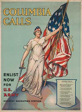 Columbia calls--Enlist now for U.S. Army...