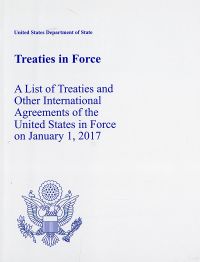 Treaties in Force Jan 1, 2017
