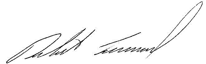 Robert Townsend Signature