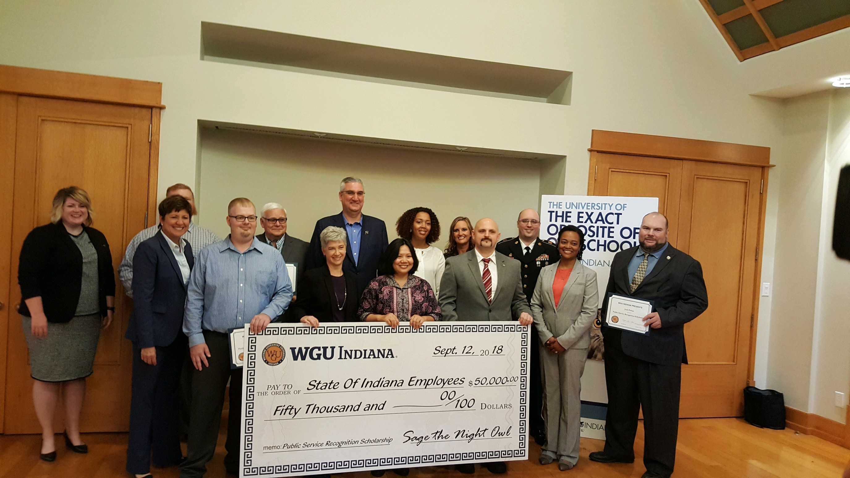 What dreams may come: Governor, WGU honor scholarship recipients