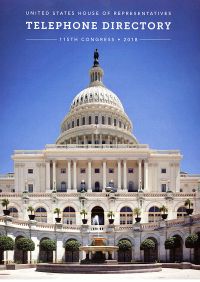 United States House of Representatives Telephone Directory, 115th Congress, 2018