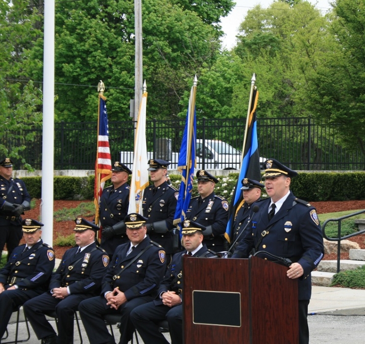 The United States Attorney's Office is honored to participate in today's Cranston Police Department's Police Memorial Ceremony in honor of fallen Law Enforcement Officers.