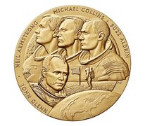 New Frontier Bronze Medal 1.5 Inch