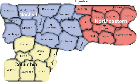 MDTN Counties