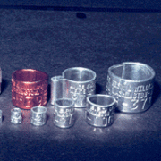 Photo of Bird Bands in a Variety of Sizes and Types