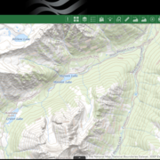 Screen shot of the USGS Topo Base Map Shown in The National Map Viewer