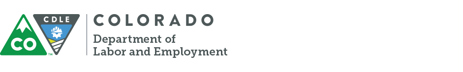 Colorado Department of Labor and Employment  Logo