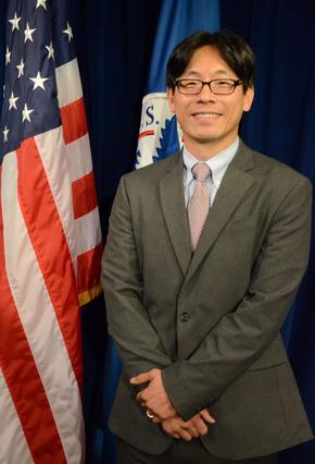 Official FEMA portrait of Paul Huang, Deputy Assistant Administrator, Federal Insurance & Mitigation Administration (FIMA)