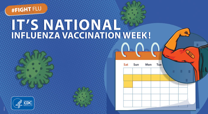 It's National Influenza Vaccination Week!