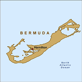 Map - Bermuda