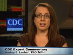 Screenshot of Dr Audrey Lenhart, of the Entomology Branch, Division of Parasitic Diseases and Malaria at the Centers for Disease Control and Prevention