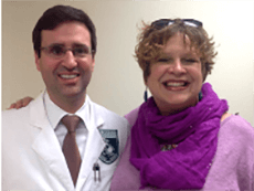 Dr. Christian Hinrichs with Susan Scott