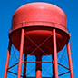 red water tank