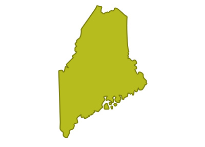 outline of maine
