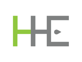 Health Hazard Evaluation logo consisting of three letters: HHE