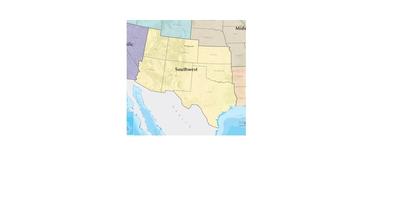 USGS Southwest Region States