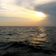 Lake Michigan at Sunset