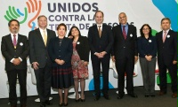 Date: 11/06/2018 Description: U.S. Ambassador to Peru Krishna R. Urs, U.S. Ambassador-at-Large to Monitor and Combat Trafficking in Persons John Cotton Richmond, and Minister of Interior Carlos Morán commemorated the launch of activities to implement the U.S.-Peru Child Protection Compact (CPC) Partnership. - State Dept Image