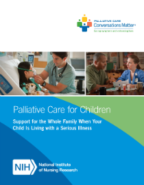 Pediatric Palliative Care Brochure cover