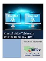Screenshot of the cover of the clinical video telehealth toolkit