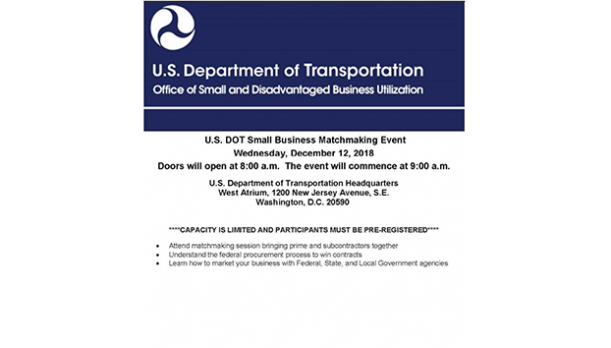 US DOT Small Business Matchmaking Event