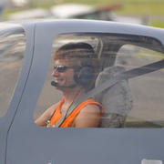 Picture of Doug Nebert in his plane