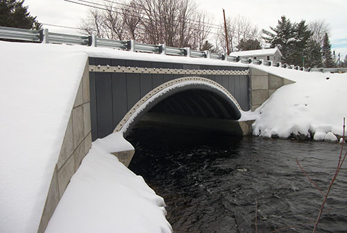 Bridge in a Backpack, Bradley, ME. Photo courtesy of Advanced Infrastructure Technologies, LLC