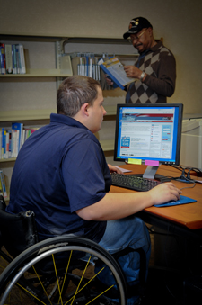 photo of a patient in Patient Education Library
