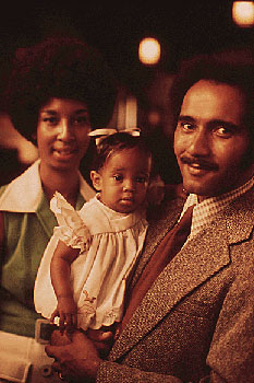 Awareness of the need for adoptive families for African-American children grew during the early 1970s. (National Archives)