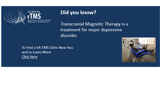 Transcranial Magnetic Therapy is a treatment for major depressive disorder