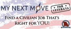 Find a Civilian Job with MyNextMove for Veterans