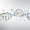 Complex image of DNA