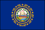 Date: 11/05/2013 Description: New Hampshire state flag © Public Domain