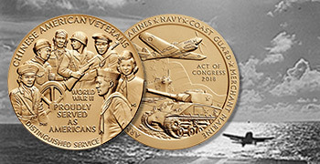 Chinese American Veterans of World War II Bronze Medal feature