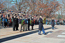 Photo of wreath laying ceremony