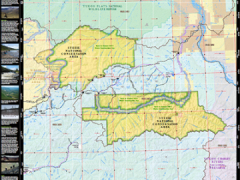 Georeferenced PDF map of the Steese national Conservation Area