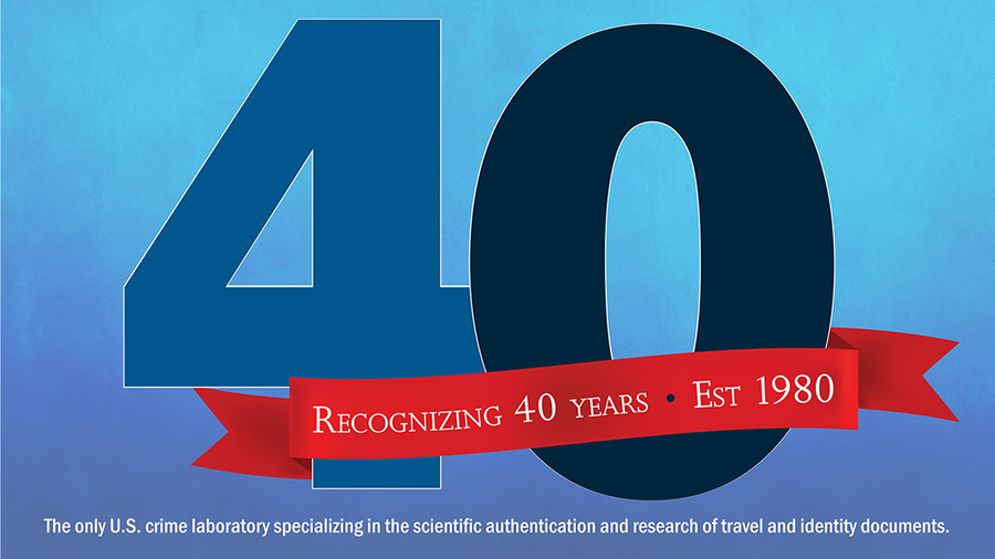 ICE HSI Forensic Laboratory Celebrates 40 Years 