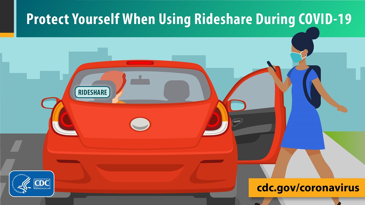 Protect yourself when using rideshare during COVID