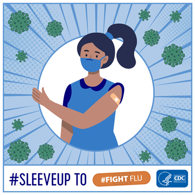 sleeve up to fight flu