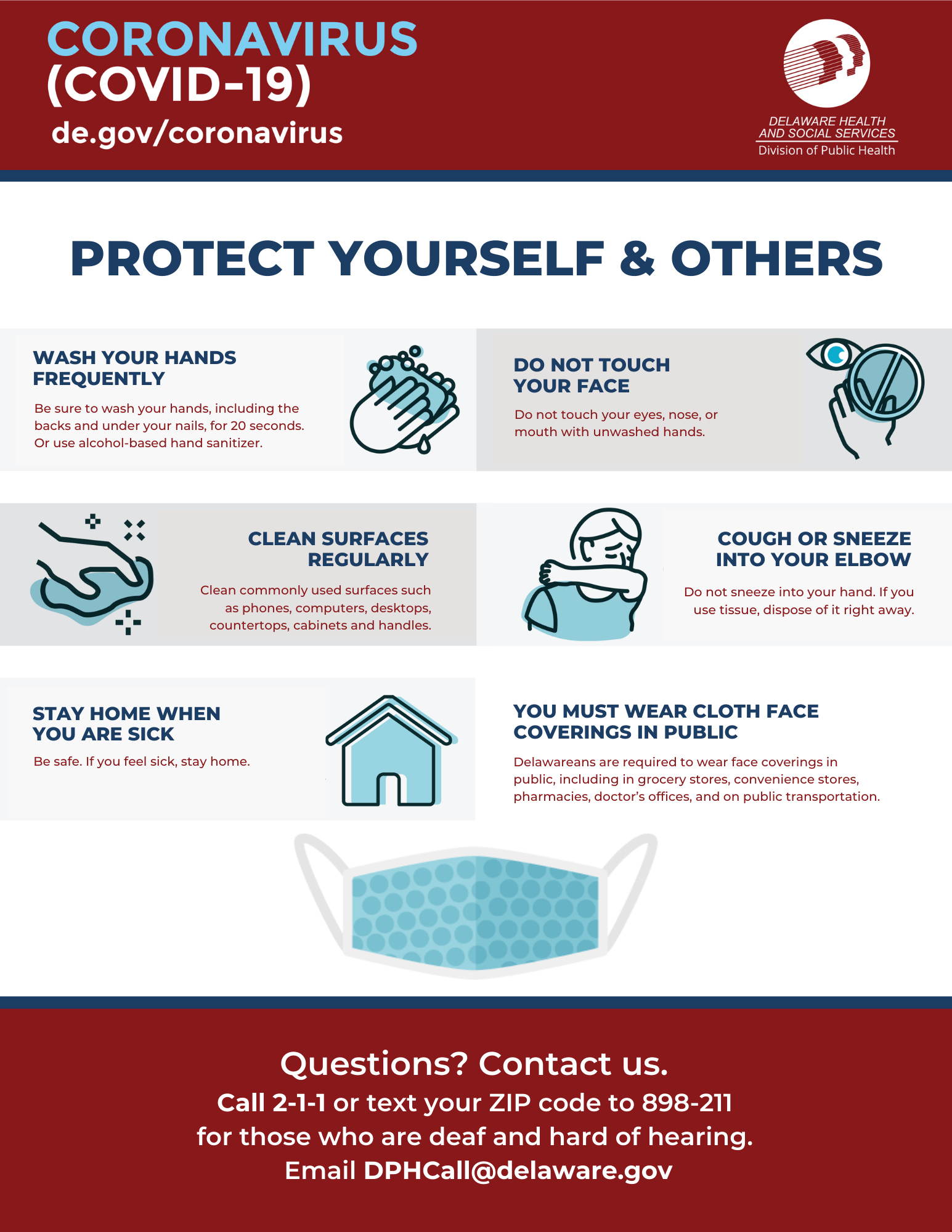 Protect Yourself and Others Graphic