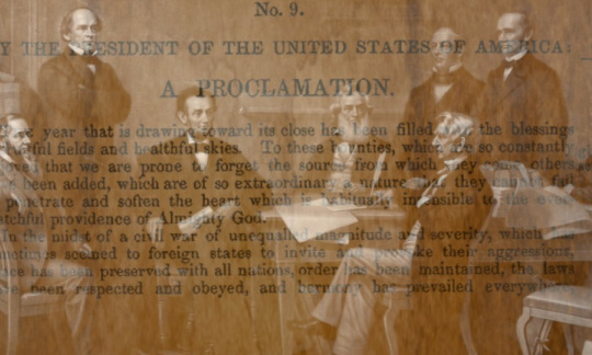 Abraham Lincoln Thanksgiving Proclamation
