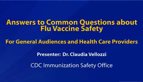 Answers to Common Questions about Flu Vaccine Safety