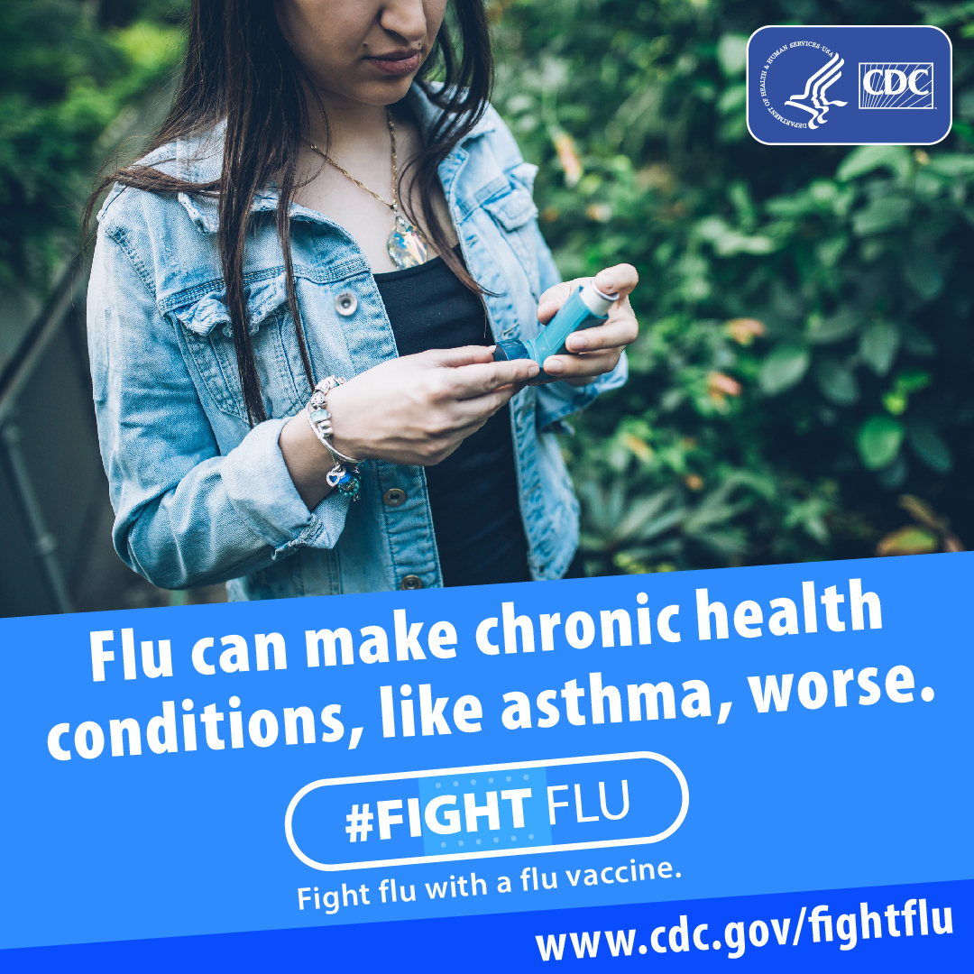 Flu can make chronic conditions worse