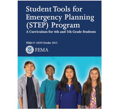 Cover page for Student Tools for Emergency Planning (STEP) Program Curriculum