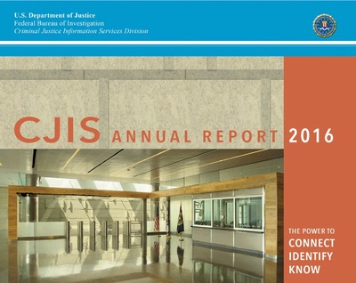 2016 CJIS Annual Report